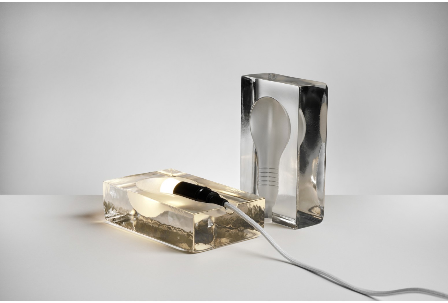 Block lamp large